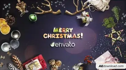 Christmas Opener | After Effects Template Openers template preview