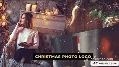 Christmas Photo Logo Openers template preview