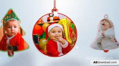 Christmas Photo Logo Logo Stings template preview