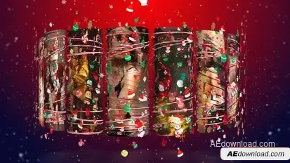 Christmas Photo Logo Logo Stings template preview