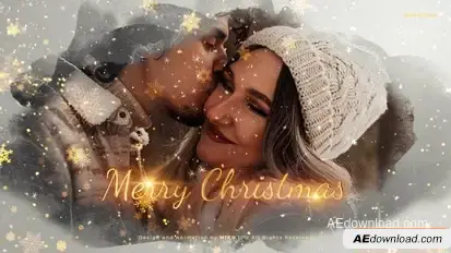 Christmas Photo Opener Openers template preview