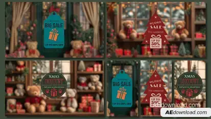 Christmas Promotional Ads Product Promo template preview