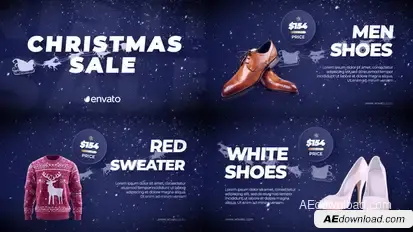 Christmas Sale Openers template preview
