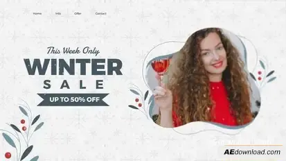 Christmas Sale Promo Openers template preview