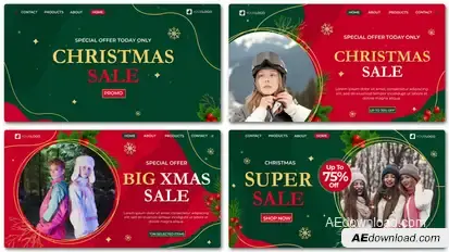Christmas Sale Promo Product Promo template preview