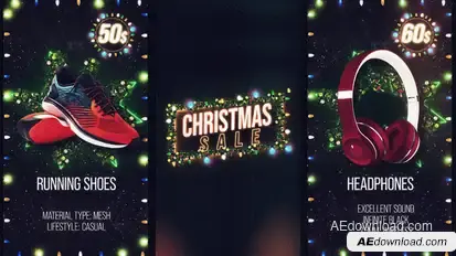 Christmas Sale Promo Openers template preview