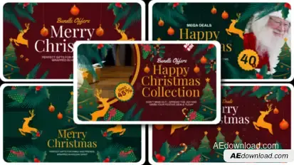Christmas Sale Promo After Effect Product Promo template preview