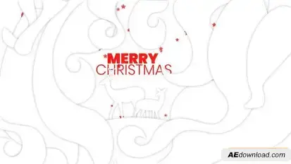 Christmas Santa Logo Reveal Openers template preview