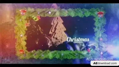 Christmas Slideshow Video Displays template preview