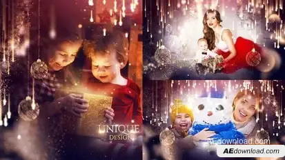 Christmas Slideshow Openers template preview