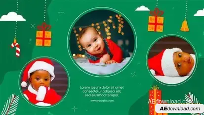 Videohive Christmas Slideshow 41540750 Video Displays template preview