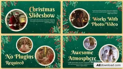 Christmas Slideshow Openers template preview