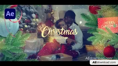 Christmas Slideshow Openers template preview