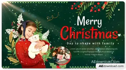 Christmas Slideshow Openers template preview