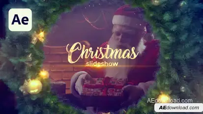 Christmas Slideshow Openers template preview