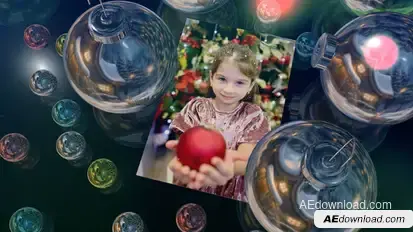 Christmas Slideshow Video Displays template preview