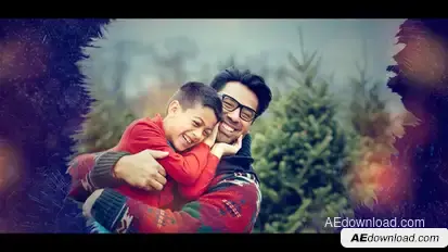 Christmas Slideshow Video Displays template preview