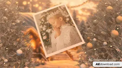 Christmas Slideshow Video Displays template preview