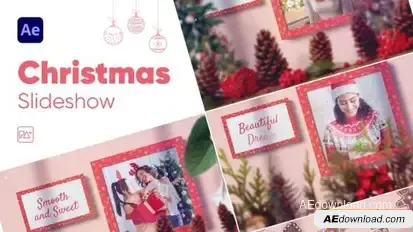 Christmas Slideshow For After Effects Openers template preview