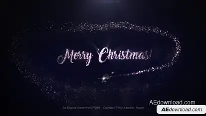 Christmas Star | AE Openers template preview