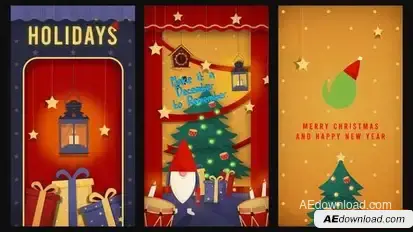 Christmas Stories Openers template preview