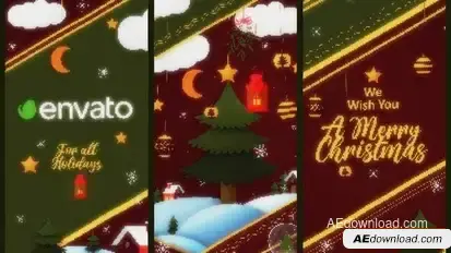 Christmas Stories Openers template preview