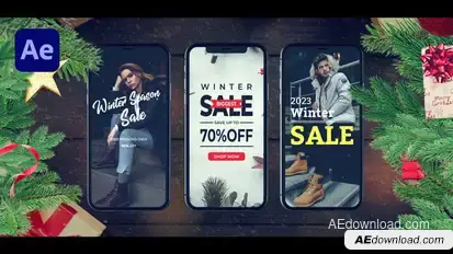 Christmas Stories Product Promo template preview