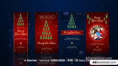 Christmas Stories Openers template preview