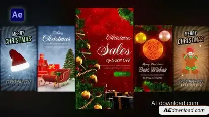 Christmas Stories Pack Openers template preview