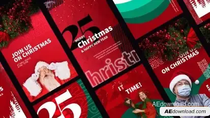Christmas Stories Promo Openers template preview