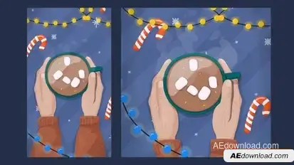 Christmas Story Logo Stings template preview