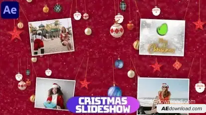 Christmas Story Slideshow Openers template preview