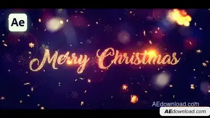 Videohive Christmas Titles & Greetings Openers template preview