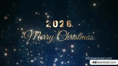 Christmas Titles Titles template preview