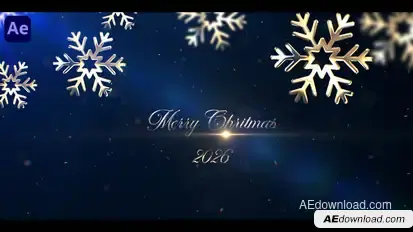 Christmas Titles Titles template preview