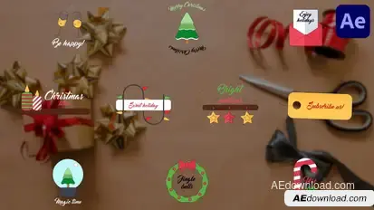 Christmas Titles | After Effects Titles template preview