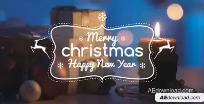 Christmas Titles Collection Titles template preview