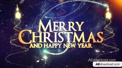 Christmas Titles Opener Openers template preview
