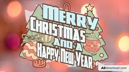 Christmas Titles Pack Titles template preview