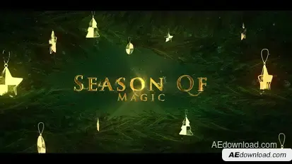 Christmas Trailer Titles template preview