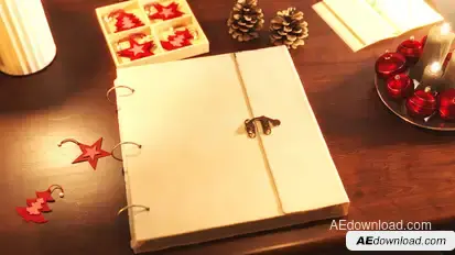 Christmas Winter Photo Album Video Displays template preview