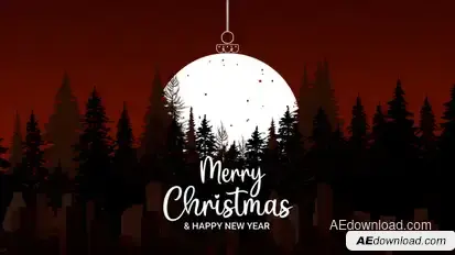 Christmas Wish Video Displays template preview