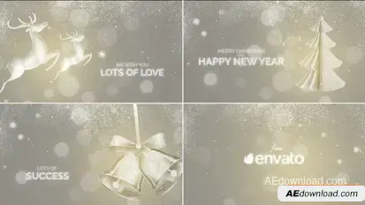 Christmas Wishes 2021 Openers template preview