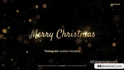 Christmas Wishes Openers template preview