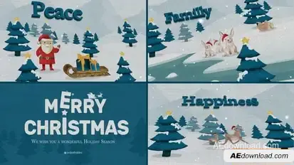 Christmas Wishes Openers template preview