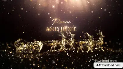 Christmas Wishes Openers template preview