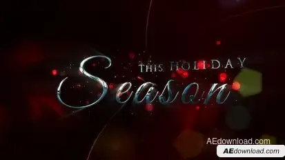 Christmas Wishes Titles template preview