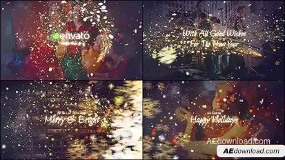 Christmas Wishes II Openers template preview