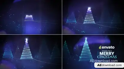 Christmas Wishes // Magic Christmas Wishes Openers template preview