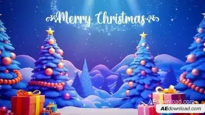 Videohive Christmas Wishes Opener | Christmas Greetings Openers template preview